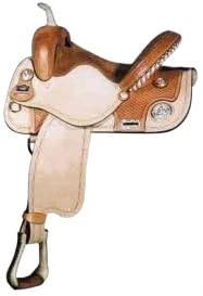 Big Horn Custom All-Around Wade Leather Saddle