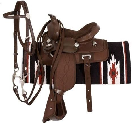 Tough-1 King Series Synthetic Trail Saddle Package