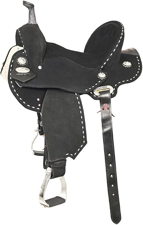 HILASON Flex Tree Barrel Racing Saddle