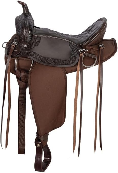 Schneiders Leather & Cordura Western Trail Saddle II